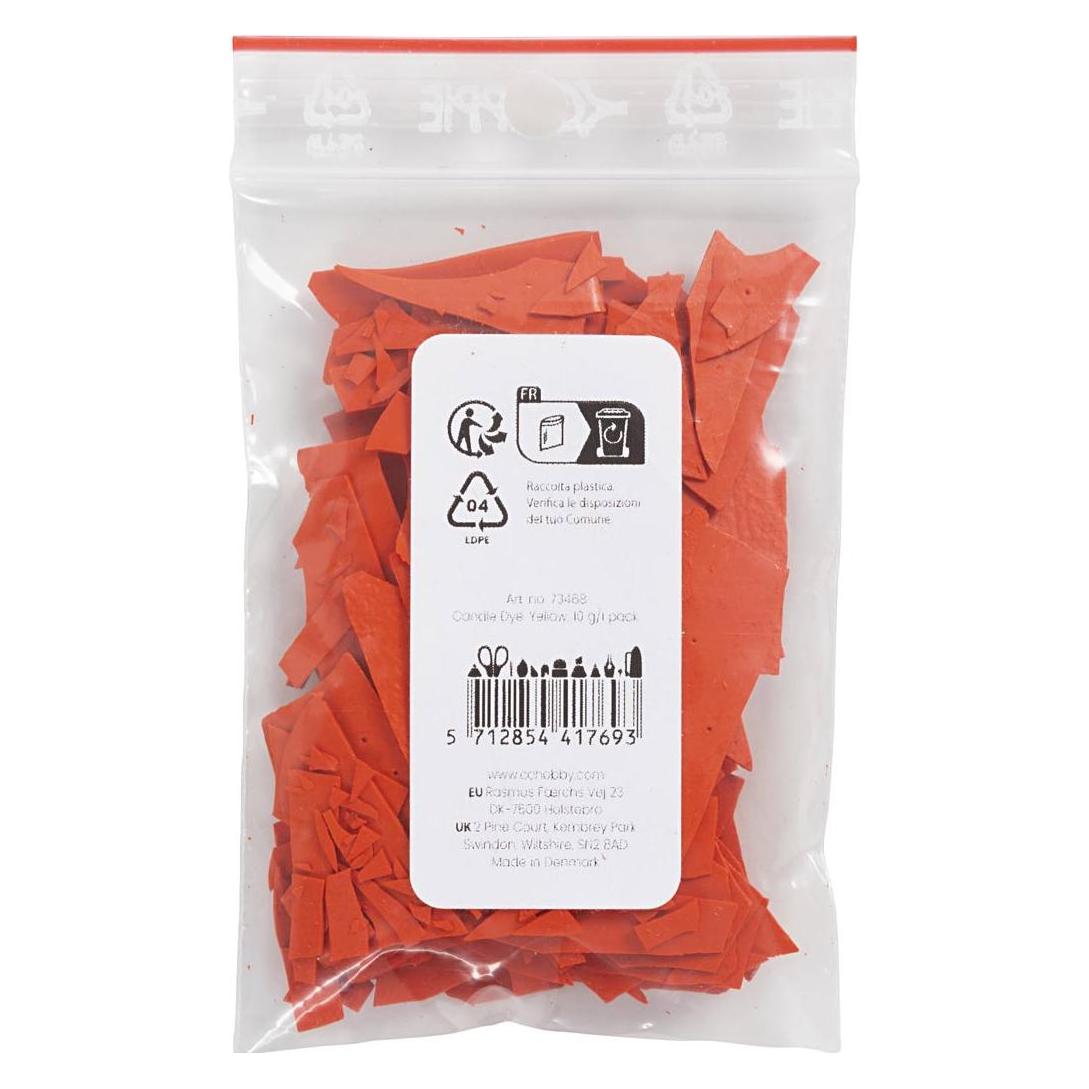 Creativ Company Wachsfarben 10 g, Gelb (73468)