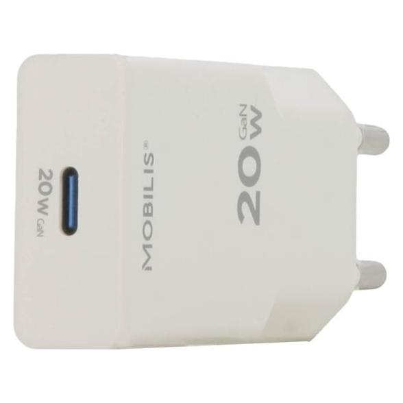 Mobilis Energia Charger 20W Wall Charger USB-C white (20 W, 1 Port) (020025)