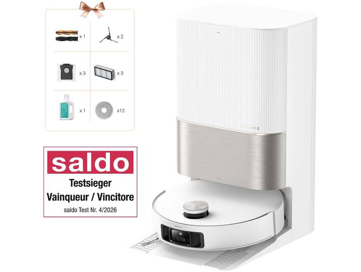 Dreame Saug & Wischroboter X50 Ultra Complete White
