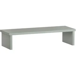 Möbelpartner Monitorständer für Schreibtisch Fox | Small | HxBxT 13x55x20cm | für 1 Bildschirm | Pistazie von PROREGAL
