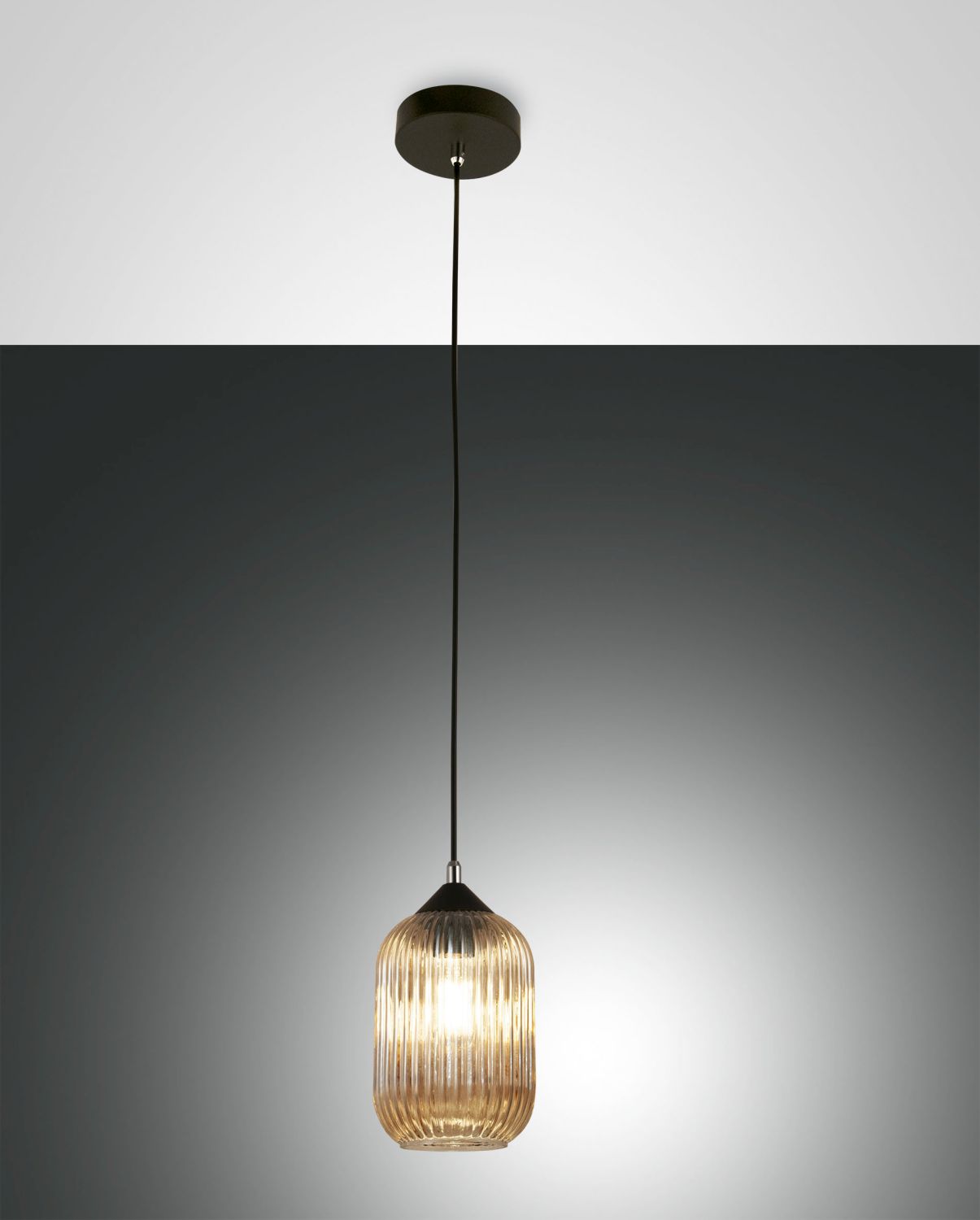 Fabas Luce Pendelleuchte ASTON Amber 3585-40-125 8019282526742