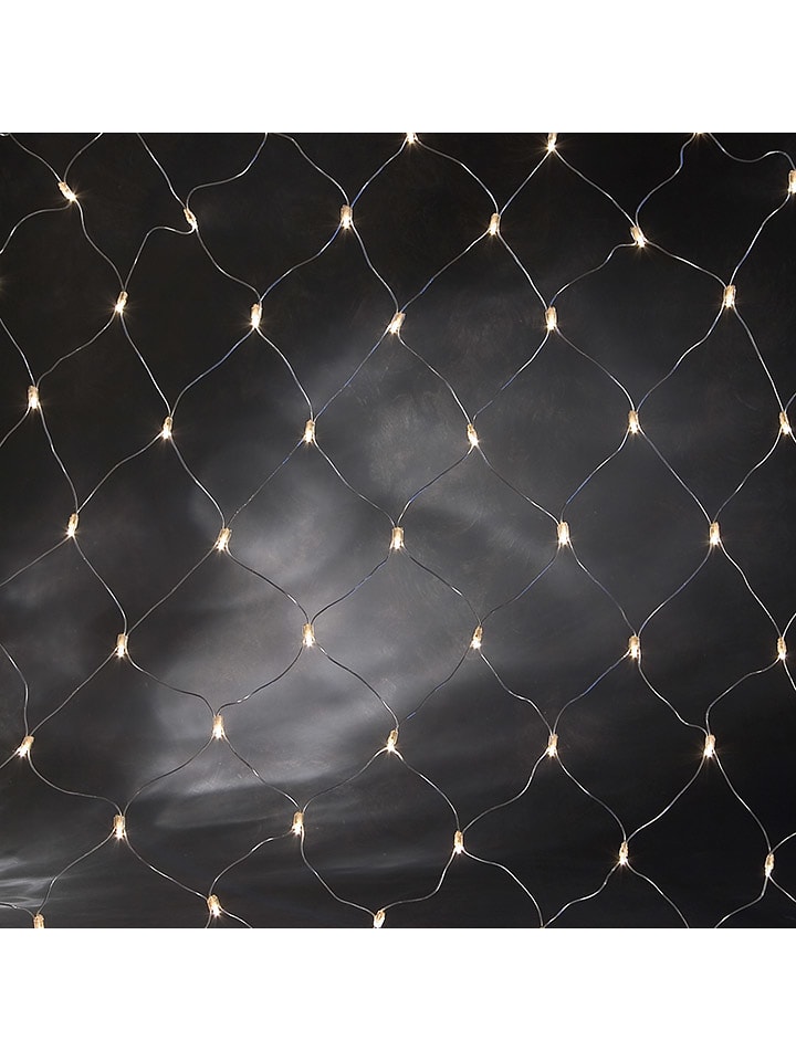 Konstsmide LED-Lichternetz in Warmweiß - (L)100 x (B)200 cm - onesize