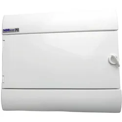 Elektro-Plast Verteilerkasten Unterputz Sicherungskasten 12 Module 1-reihig IP65 RHp-12/B 36.119