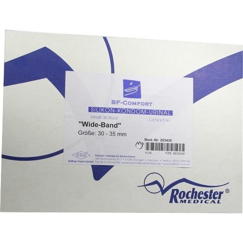 Büttner-Frank GmbH Bf Urinal Kondom Wide Band 30mm 08630048