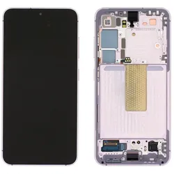 Samsung LCD + Touch + Frame 3 für S911B Galaxy S23 - lavender (Display, Samsung Galaxy S23), Mobilgerät Ersatzteile, Violett