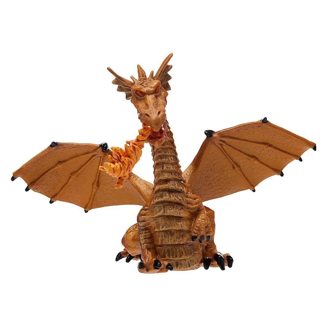 Papo Feuerspeiender Drache, gold (39095)