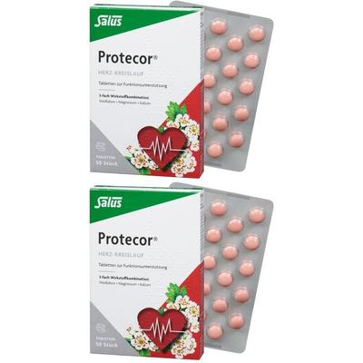 Protecor Herz-Kreislauf Tabl.z.Funktionsunt.Salus 2x 2x50 St Überzogene Tabletten