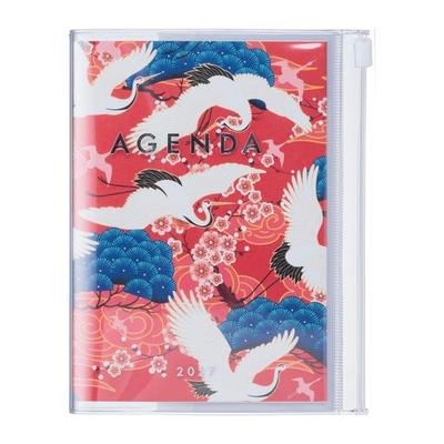 MARK'S 2026/27 Diary A6 Japan / Birds // Red