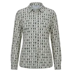 Jersey-Bluse Peter Hahn grün, 46