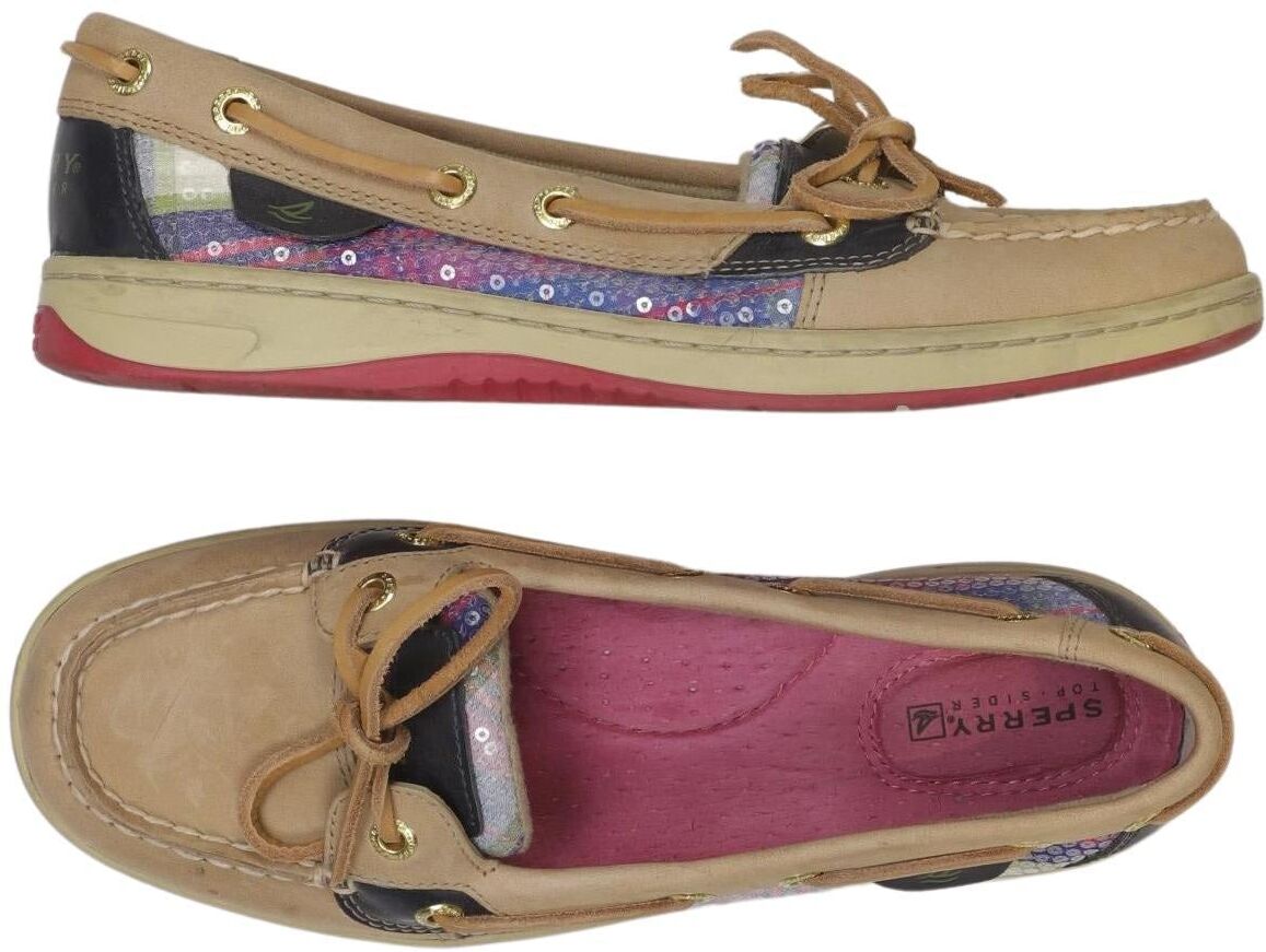 Sperry Top Sider Damen Ballerina, Mehrfarbig, Gr. EU 37,5 (US 6.5), Leder - Second Hand