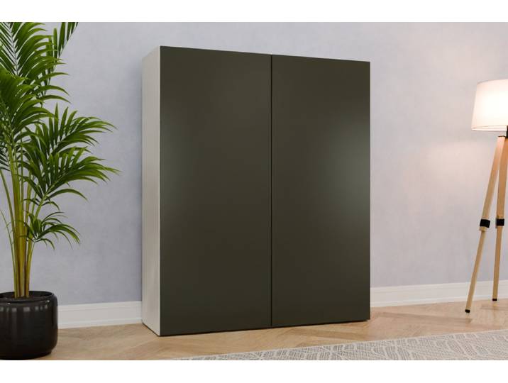 Kommode nach Maß - RAL 6007 Flaschengrün - 145x120x40cm - Individuell konfigurieren