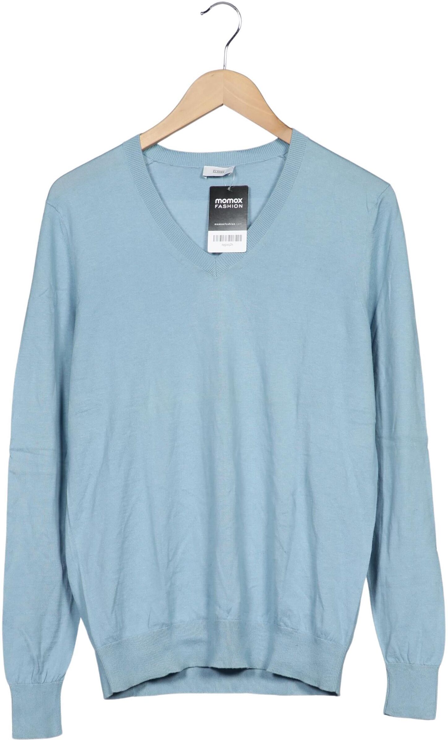 Closed Herren Pullover, Hellblau, Gr. M, Baumwolle - Second Hand