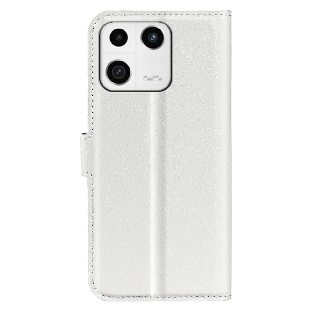 Cover-Discount Xiaomi 13 - Leder Etui Hülle weiss (Xiaomi 13) (660129918B)