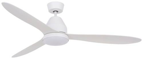 Lucci AIR Whitehaven LED Deckenventilator 35W (Ø x H) 142cm x 300mm Weiß mit Fernbedienung, mit Beleuchtung