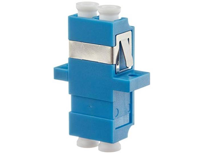 Delock LWL koppeling LC duplex bus/bus singlemode 2 stuks blauw