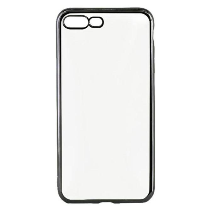 Tellur Cover Silicone for iPhone 7 Plus black edges (Apple iPhone 7 Plus) (TLL121041)