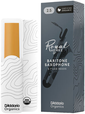 DAddario Woodwinds Hemke Baritone Saxophone 2.5