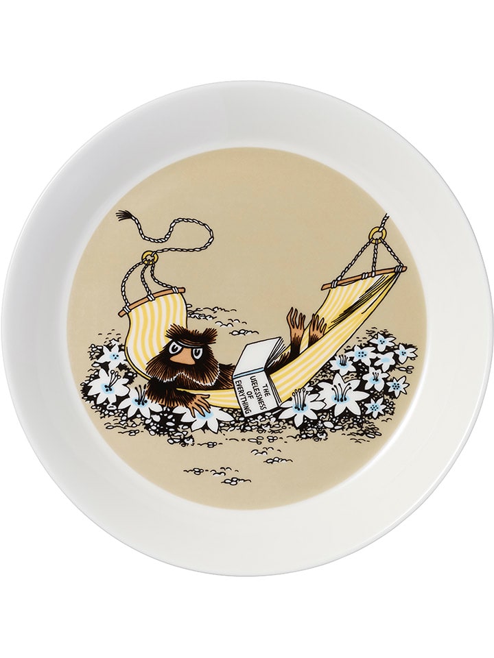 Moomin Dessertteller "The Muskrat" in Beige - Ø 19 cm - onesize