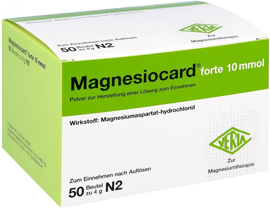 Magnesiocard forte 10 mmol Pulver