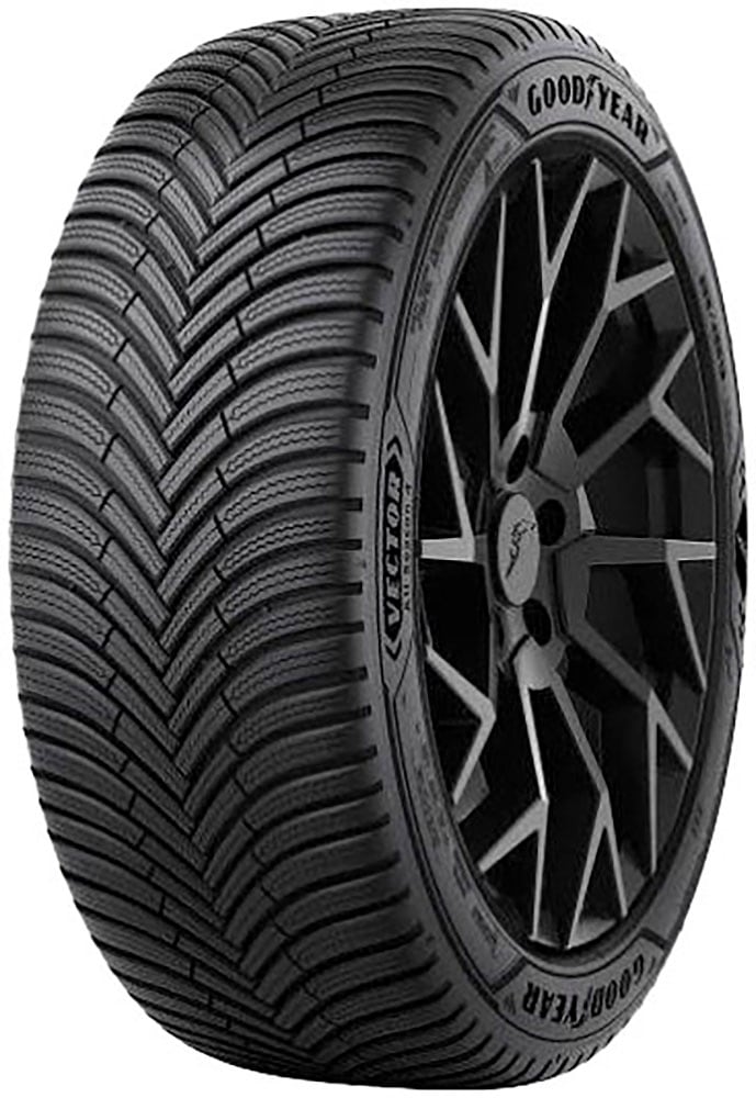 Ganzjahresreifen GOODYEAR "VECTOR ALL SEASON 4", schwarz, 235mm / 55 % R 19 105W, Autoreifen