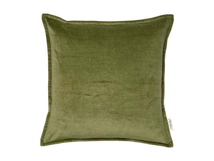 Classic Collection Housse de coussin Classic Velvet 50x50 cm Green