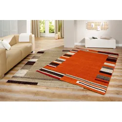 Peyer Syntex 1 Brücke Amber 149 Bordüre Fb.terra Gr.80/150 cm