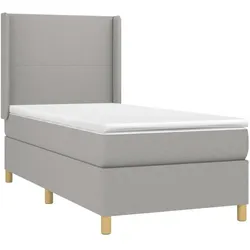 vidaXL, Boxspringbett, Faranina (Block mit Quadraten) (80 x 200 cm)