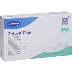 Zetuvit Plus extrastarke Saugkompresse steril 10x20 cm Eurimpharm
