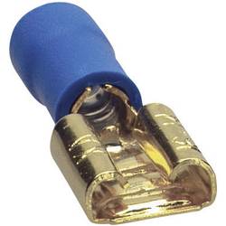 Sinuslive Car HiFi Flachstecker 10er Set 2.5 mm² 6.3 mm vergoldet FS 6,3-2,5 FLACHSTECKER, 10 STÜCK
