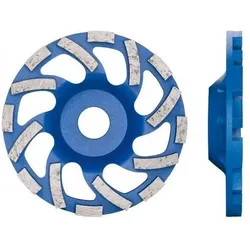 Elmag, Schleifmittel, - DiaProfi-Schleiftopf PREMIUM-INDUSTRIEBODEN Ø125mm Bohrung 22,2mm Abschleifen und Nivelliere