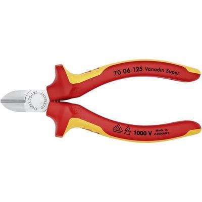 Knipex 70 06 125 VDE Seitenschneider mit Facette 125 mm