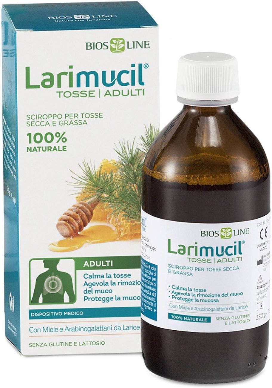 BIOS LINE Larimucil - Tosse Adulti Sciroppo 175 Ml 