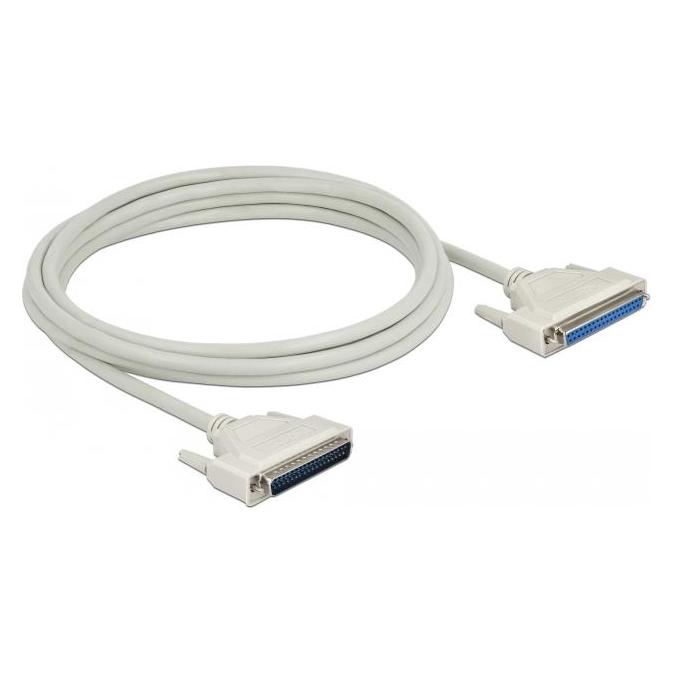 Delock Serielles Kabel D-Sub 37 Stecker zu Buchse 3 m (3 m, VGA) (86884)