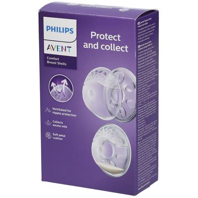 Avent Borstschelpen + Kompressen 1 St Set