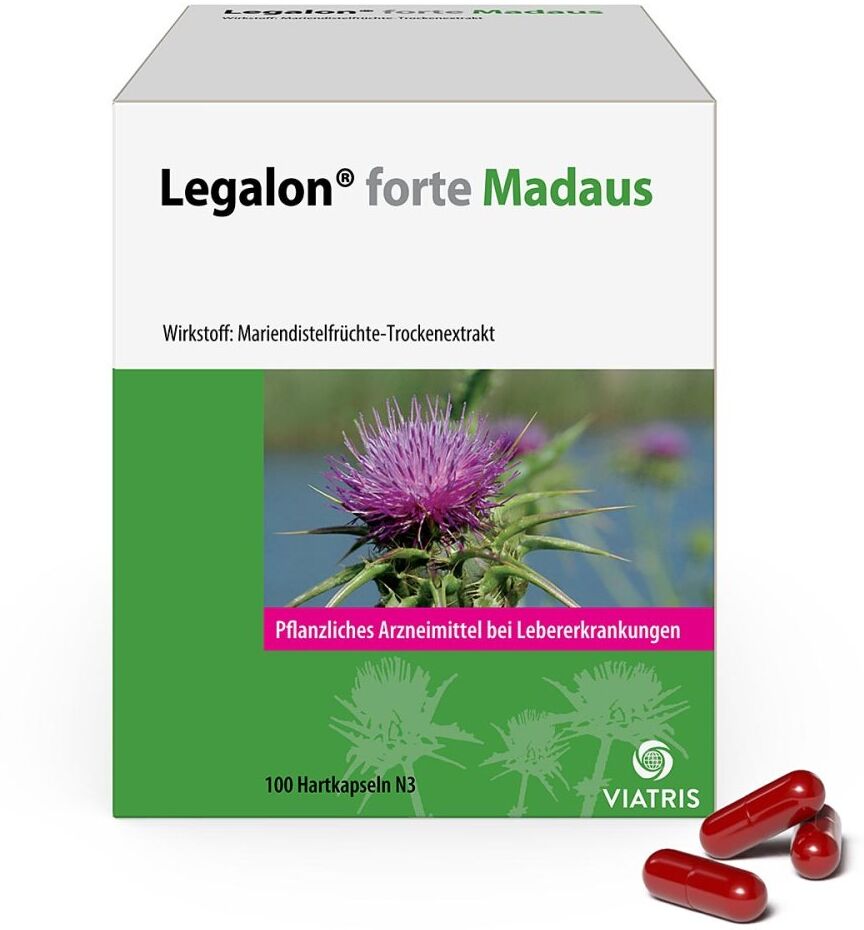 Legalon forte Madaus Hartkapseln