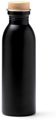 Bouteille personnalisable en acier inoxydable 650 ml Levu noir TAILLE UNIQUE ADULTE