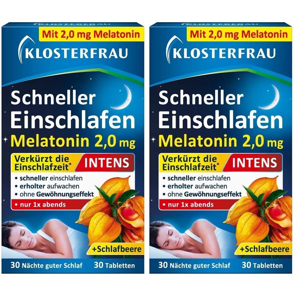 Klosterfrau Schneller Einschlafen Tabletten 2x 2x30 St