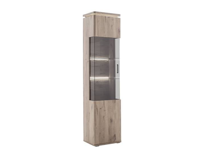 Vitrine MODENA, eiche, Holznachbildung