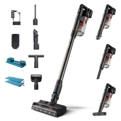 PHILIPS Nass-Trocken-Akkusauger "XC7055/01 Aqua 7000 Series „Multitalent“", rot (korallenrot), Akkusauger, mit bis zu 80 Minuten Laufzeit und aufsteckbarem Aqua-Modul