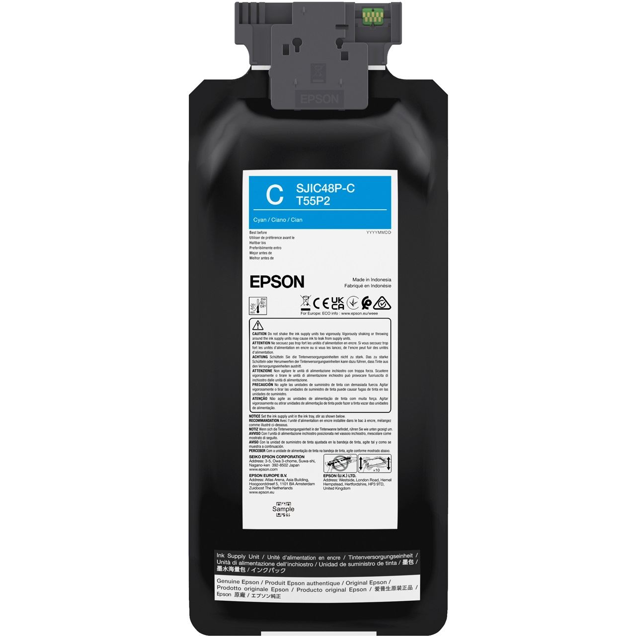 EPSON SJIC48P-C INK CARTRIDGE CW
