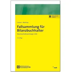 Fallsammlung für Bilanzbuchhalter, Schulbücher von Patrick Manthey, Udo Cremer