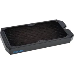 Alphacool NexXxos ST30 Industry HPC Series 240mm Radiator (120 mm), Wasserkühlung Radiator, Schwarz