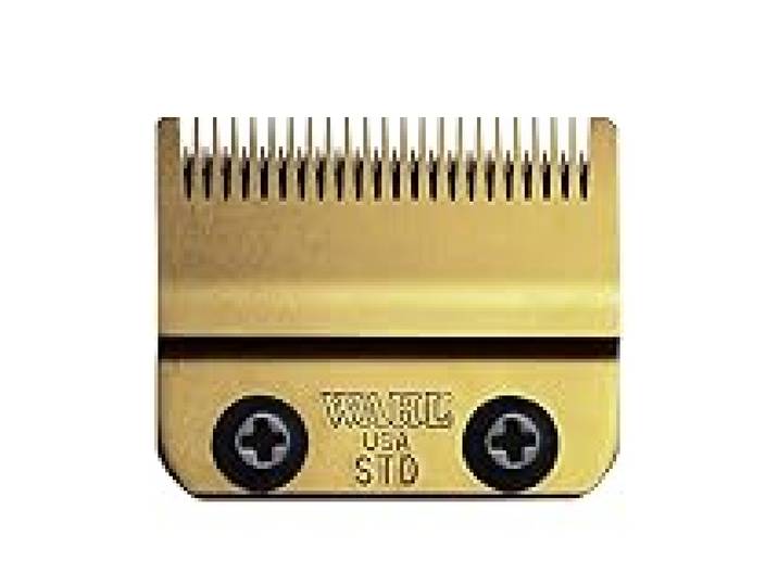 Wahl Gold Stagger Tooth Blade, 0,5-1,2 mm, lame en titane, revêtement DLC Convient: Regular & Black Cordless Magic Clip