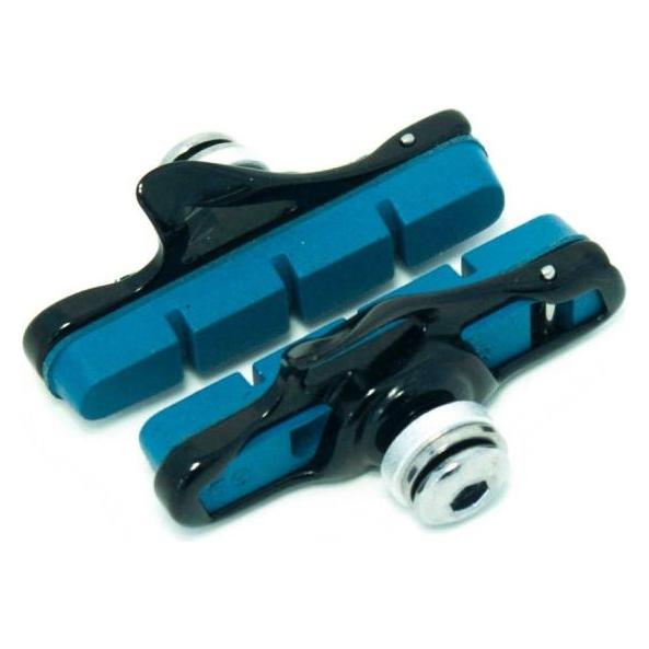 Clarks CPS453-Kohlenhydrate Bremsbeläge für Shimano, 55 mm, Strasse, für Kohlenstofffelgen, blau (DWZ (Shimano, SRAM) (495638)