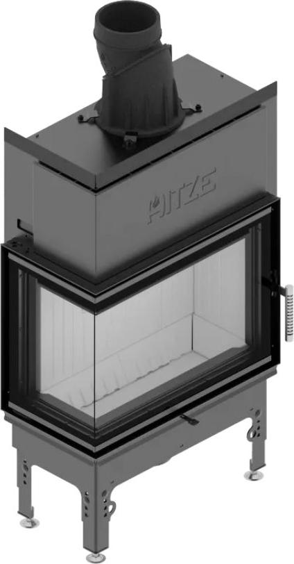 Kaminofen Hitze HST59x43.L 7,6 kW Kaminofeneinsatz Links Kaminofen Holzofen