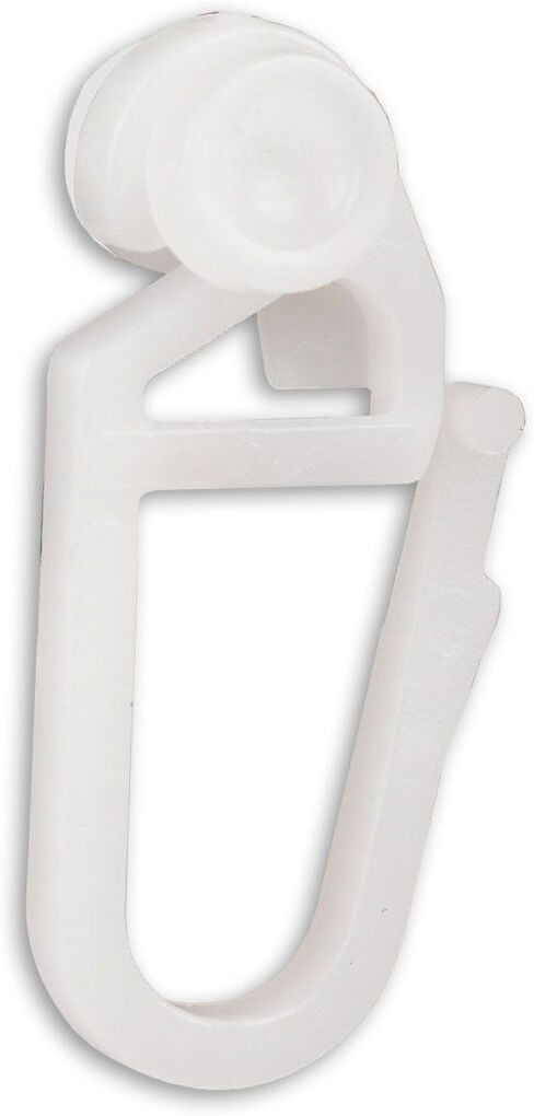 Isoled Rollengleiter Mit Vorhanghaken Für Gardinen-Inlay, 6mm, 100 Stück
