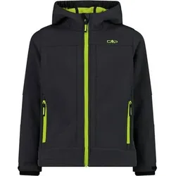 CMP Kinder Funktionsjacke Softshelljacke, Größe 176 in Schwarz 03