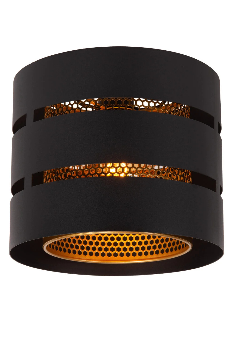 Lucide ROSAS Plafondlamp - Zwart - Ø 26 cm