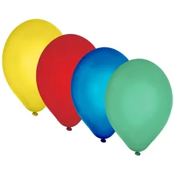 Luftballon bunt gemischt Ø25cm `M`
