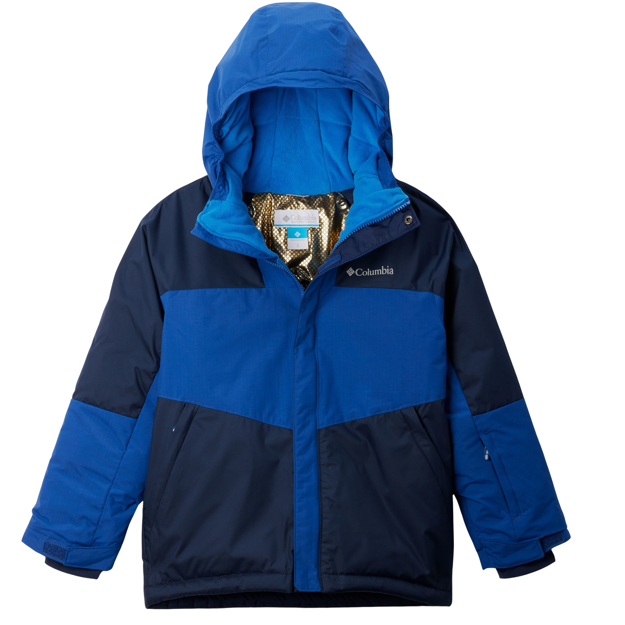 Columbia Mighty Mogul III Kinder Isolationsjacke blau Größe 140 Freeride | Skifahren Windabweisend Wasserabweisend